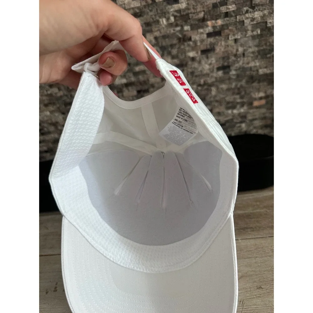 US Open Roger Federer RF 2026 White Tennis Hat NEW US Open Ring Ceremony Limited